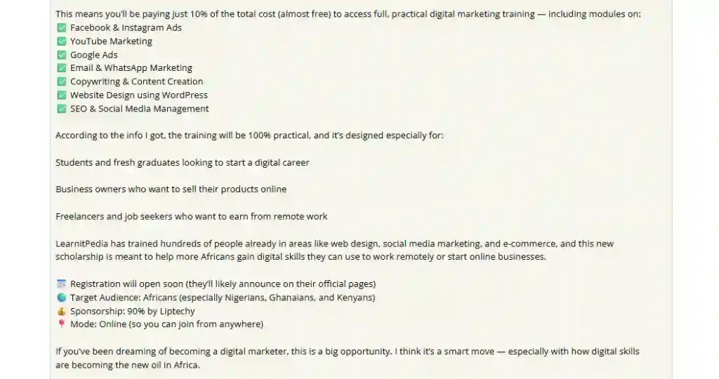 Advanced Digital Marketing