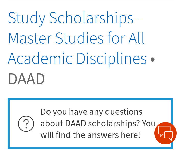 DAAD Masters Scholarship 2027 for All Disciplines in Germany | Fully Funded